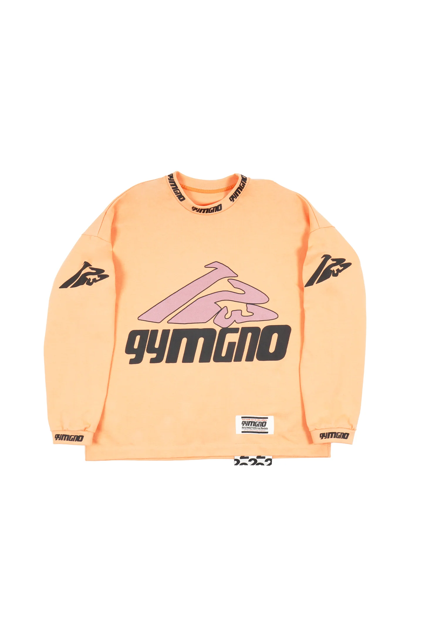 FASTINGFORFASTERLSTEEORANGE-FRONT FASTING FOR FASTER LS TEE