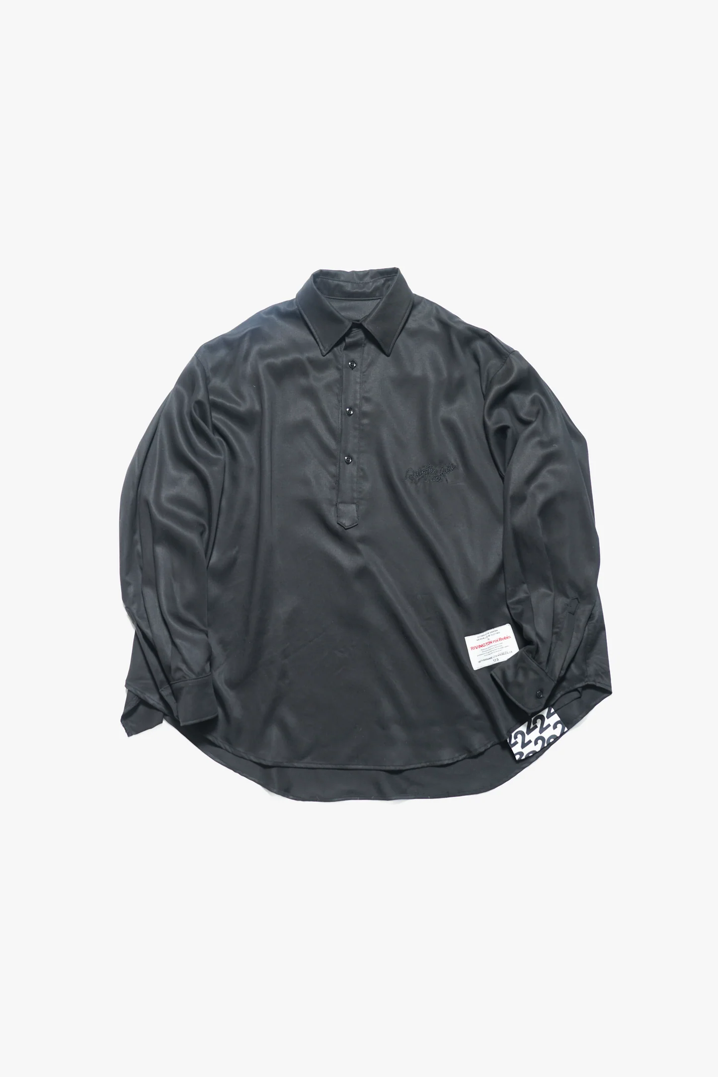 SAGE-LS00_F Sagesse Shirt Black